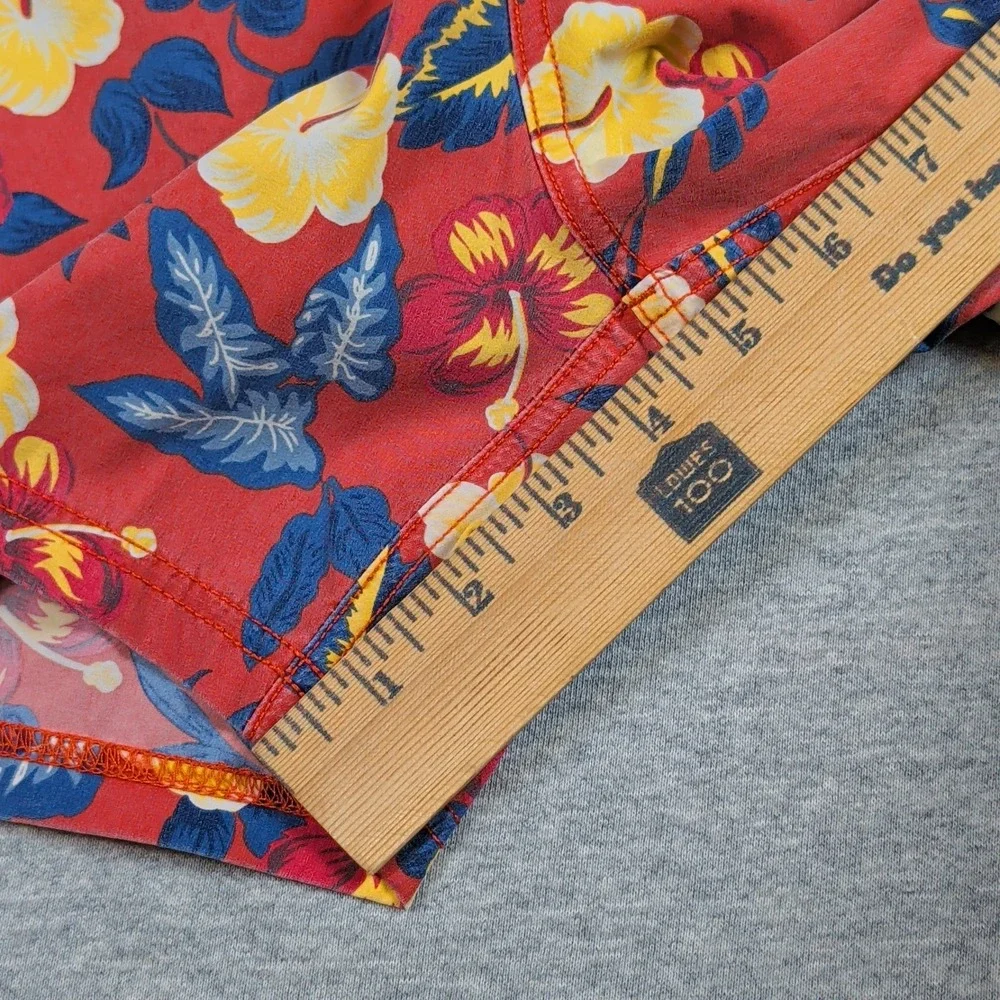 Fair Harbor Mens The Bungalow Floral Swim Trunks XL Recycled Nylon Lined Shorts
